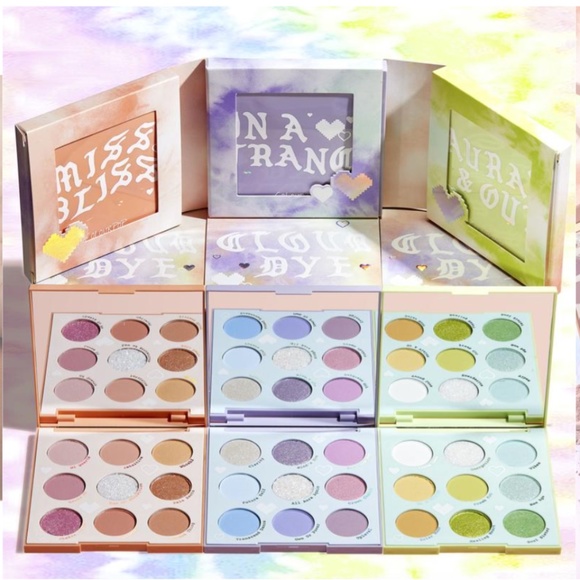 🎨 Colourpop Cloud Dye 3-Palette Vault - Picture 1 of 6